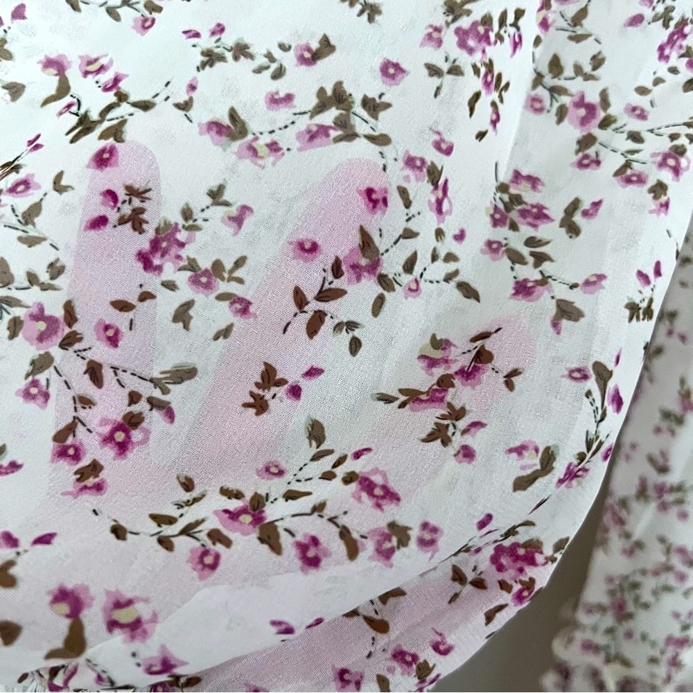 Petal & Pup Floral Cream Dress - Picture 15 of 15